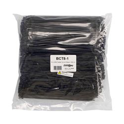 Picture of Metra BCT81 8-Inch Black Cable Ties (1000-Pack)