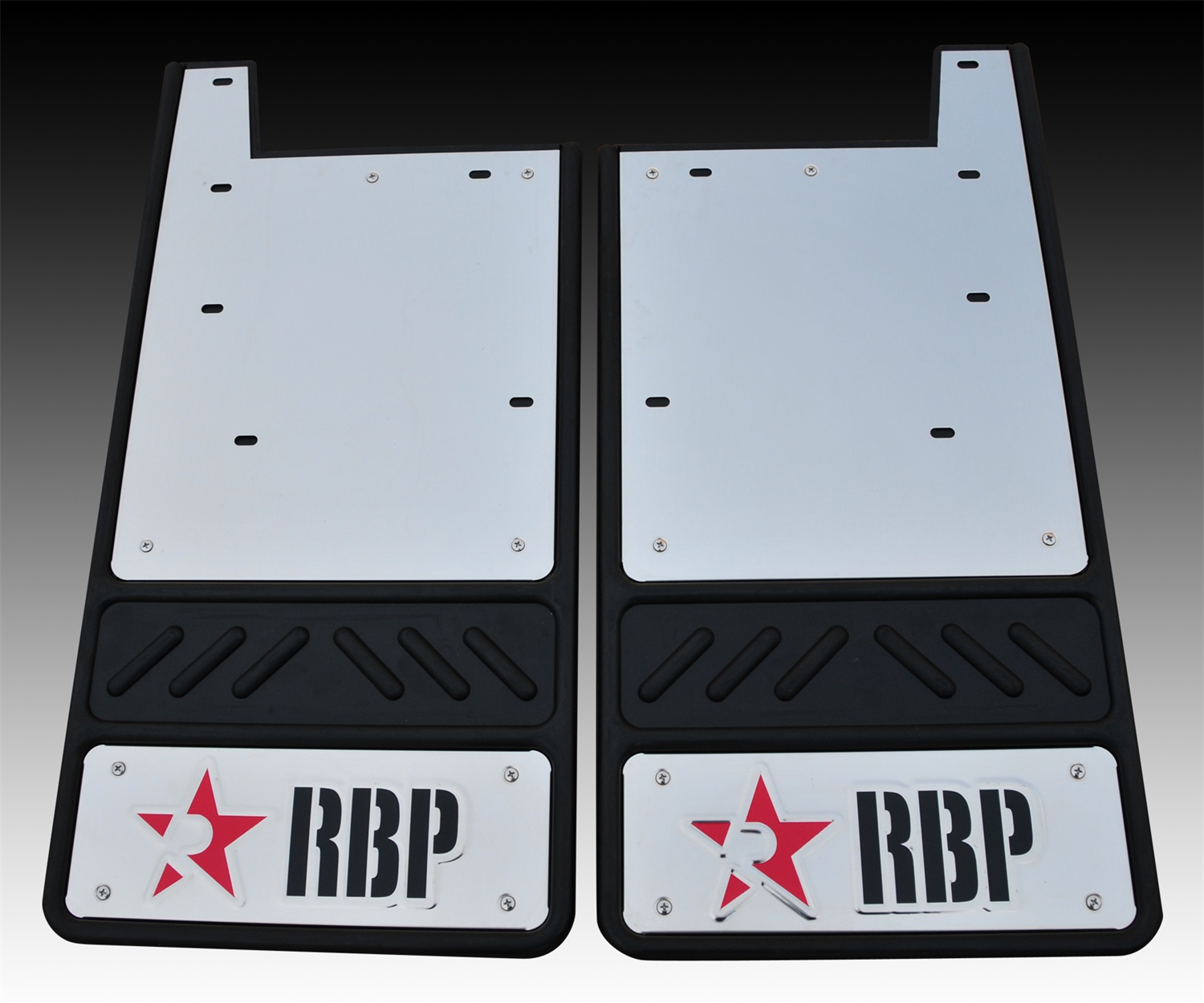 Picture of RBP RBP-757235 Stainless Steel Rear Mud Flap Brackets for Dodge Ram