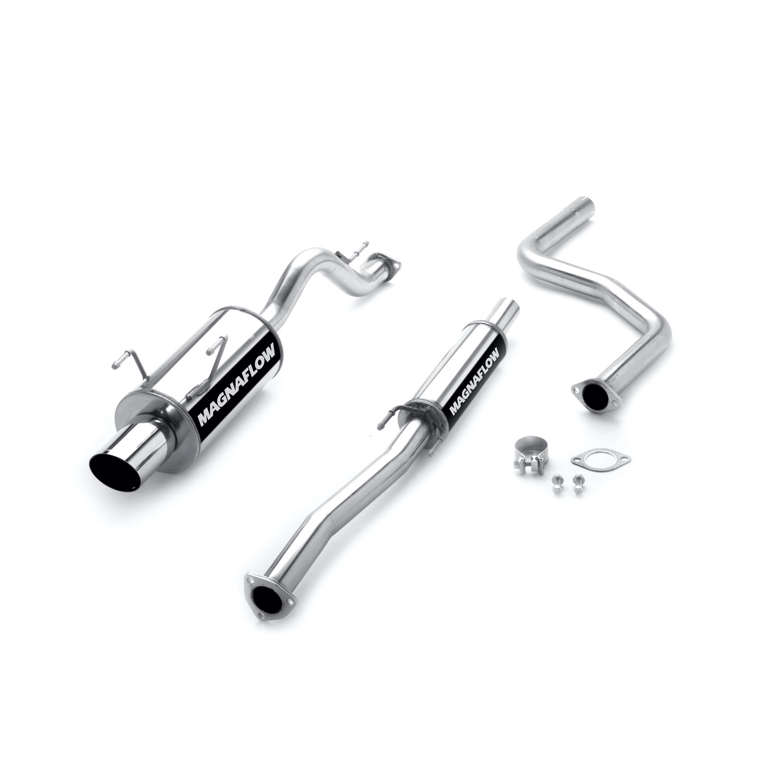 Show details for MagnaFlow Exhaust Products 15653 Street Series Stainless Cat-Back System
