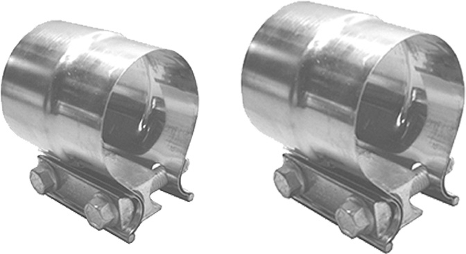 Pypes Performance Exhaust Stack Clamp Stainless 7 5 Pypes Performance Exhaust Stack Clamp Stainless 10 Exhaust Clamps