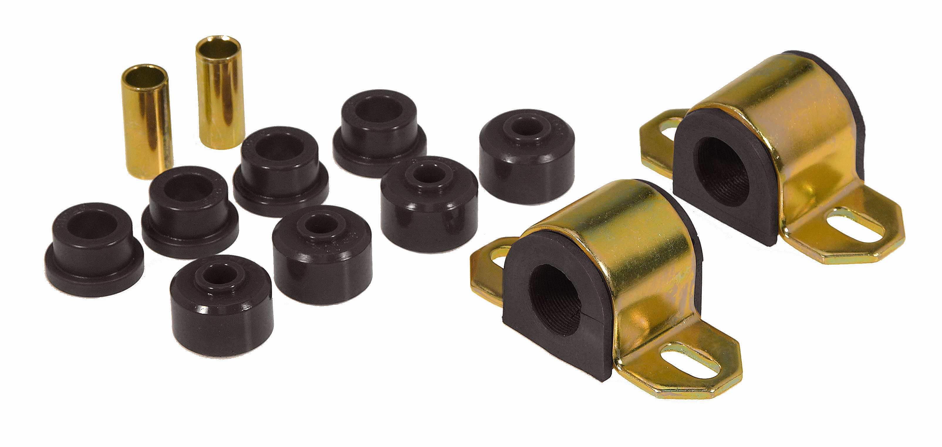 Prothane 19-1154-BL Prothane Universal Greasable Sway Bar Bushings - 3/4in - Type A Bracket - Black main image 0