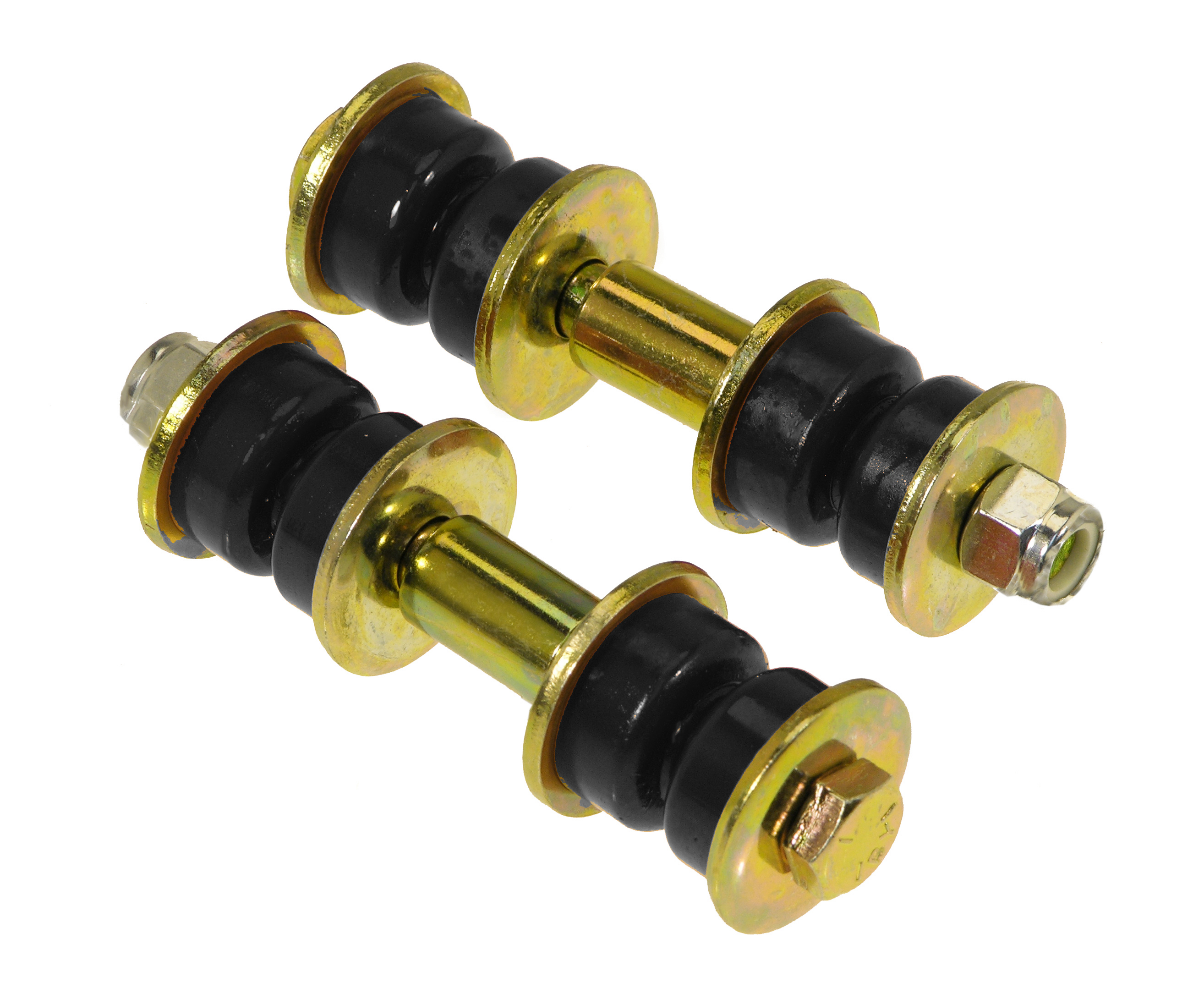 Prothane 19-408-BL Prothane Universal End Link Set - 4 1/4in Mounting Length - Black