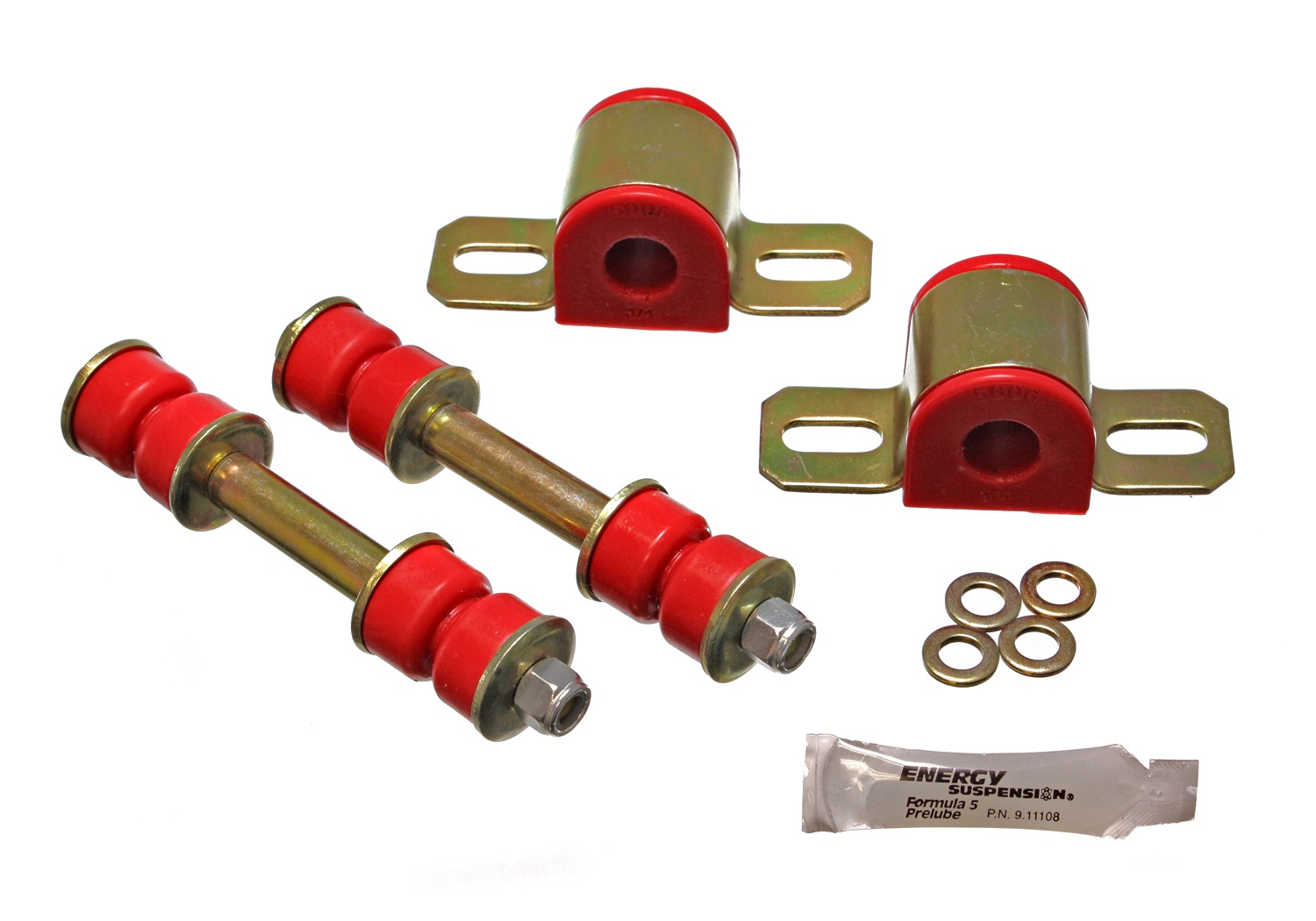 Energy Suspension 16.5148R Front Sway Bar Bushing Set (27MM) main image 1