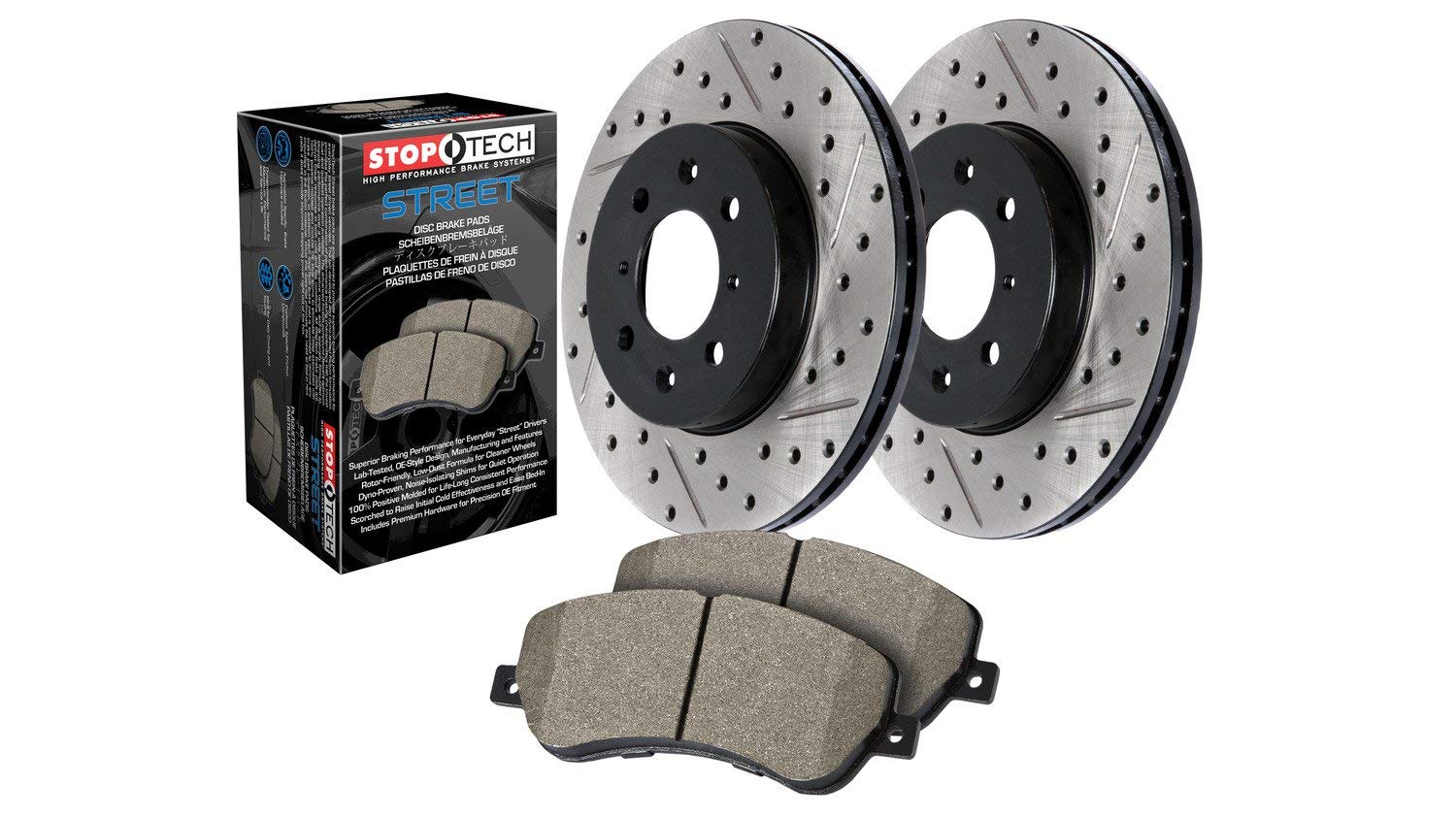 StopTech 05 Chrysler 300C 5.7L V8 w/ Vented Rear Disc Stainless Steel Rear Brake Lines