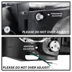 Picture of Spyder 5084521 Version 2 Projector Headlights - Light Bar Drl - Black