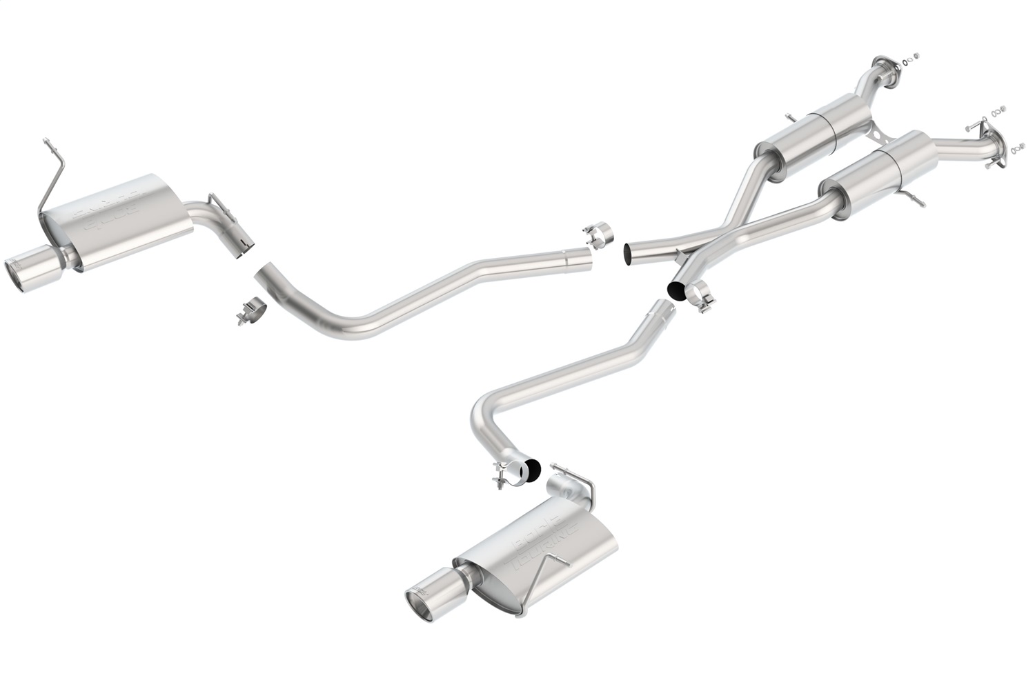 Show details for Borla Cat-Back Exhaust System - Touring