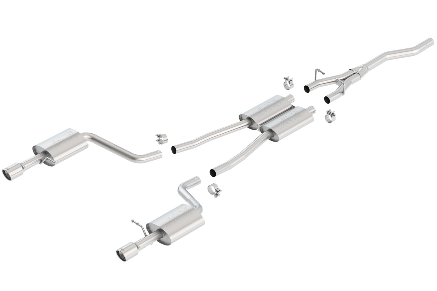 Borla Cat-Back Exhaust System - S-Type | Multiple Fitments (140238) main image 0