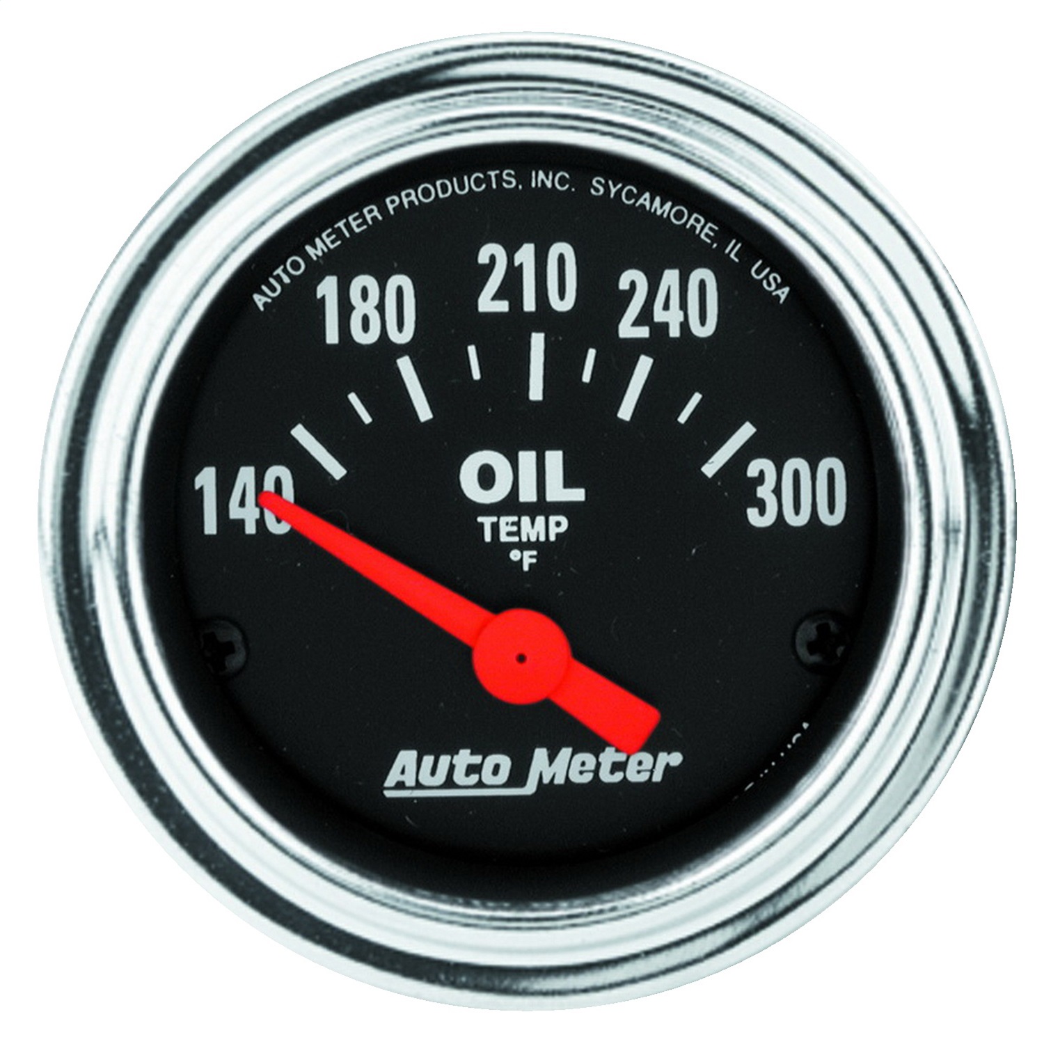 Autometer Ultra-lite 2-1/16'' Oil Temperature 140-280 *F Gauge (4341) main image 1