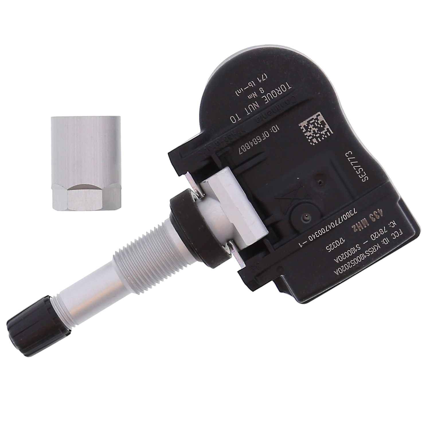 Kit TPMS Pour Voiture - Capteur Pression Pneus 433 MHz - Compatible Corsa E, Astra MK7, Remplace 13598773 & 13516165