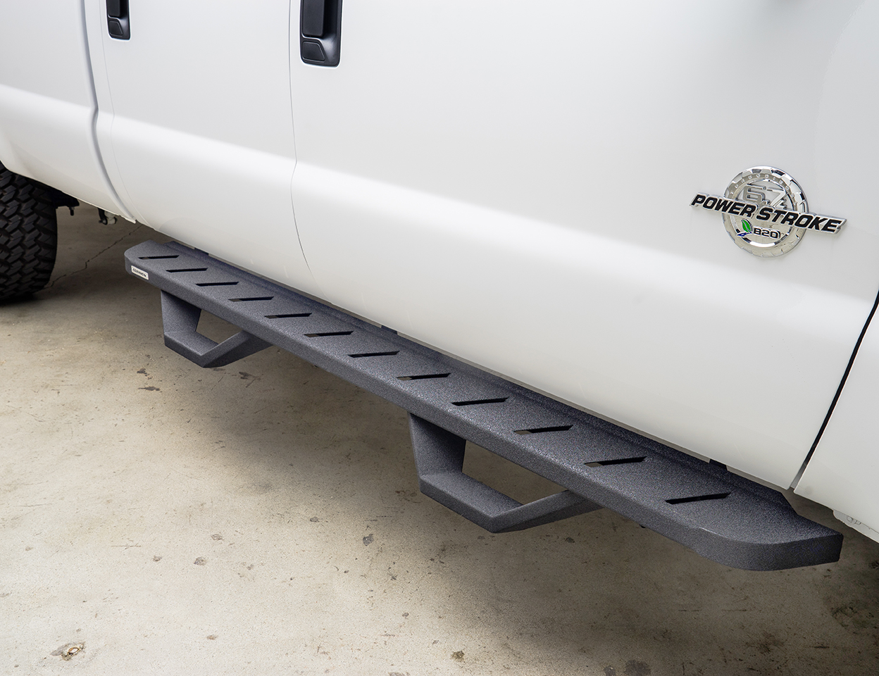 Picture of Go Rhino RB10 Running Boards & 2 Pairs of Drop Steps
