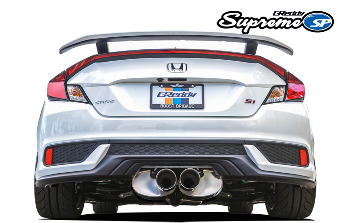 Show details for GReddy 10158216 GReddy Supreme Street Performance Exhaust