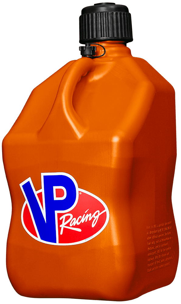 Show details for VP Racing 3572 5 Gallon Motorsports Container - Square  Orange