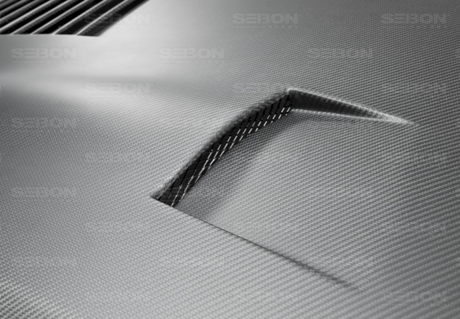 Picture of Seibon Carbon HD0910NSGTR-GT-DRY Dry Carbon Hood