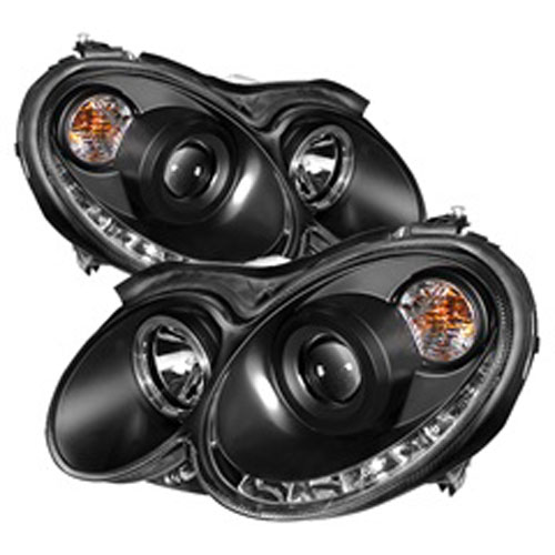 Picture of Spyder 5038036 Projector Headlights - Halogen - Led Halo - Drl - Black - High H1 -
low H7