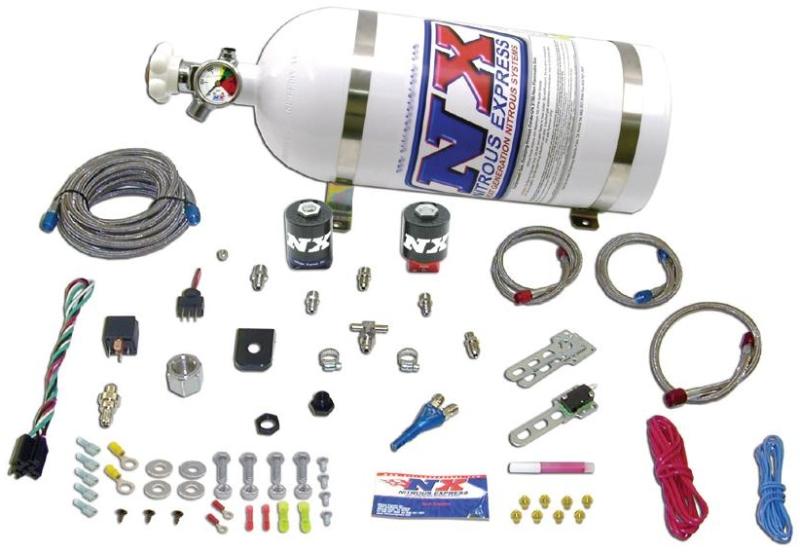 Picture of Nitrous Express 20923-10 All Sport Compact Efi Single Nozzle System (35-50-75 Hp) With 10lb Bottle
