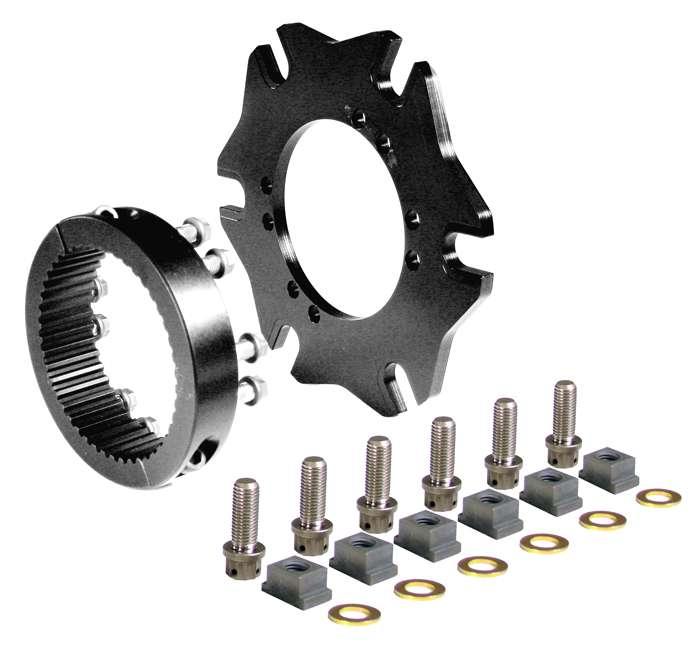 Wilwood 270-15456 Wilwood Dodge/Plymouth Vented Hub Assembly A BOD main image 1