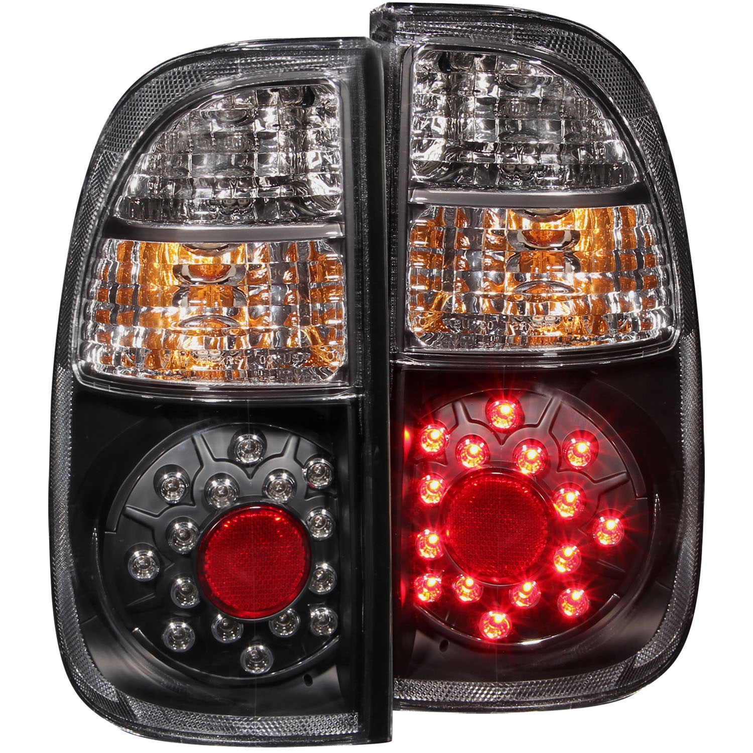 1997 FORD F 350 Anzo USA 211174 Anzo Generation II Euro-Style Taillights Summit