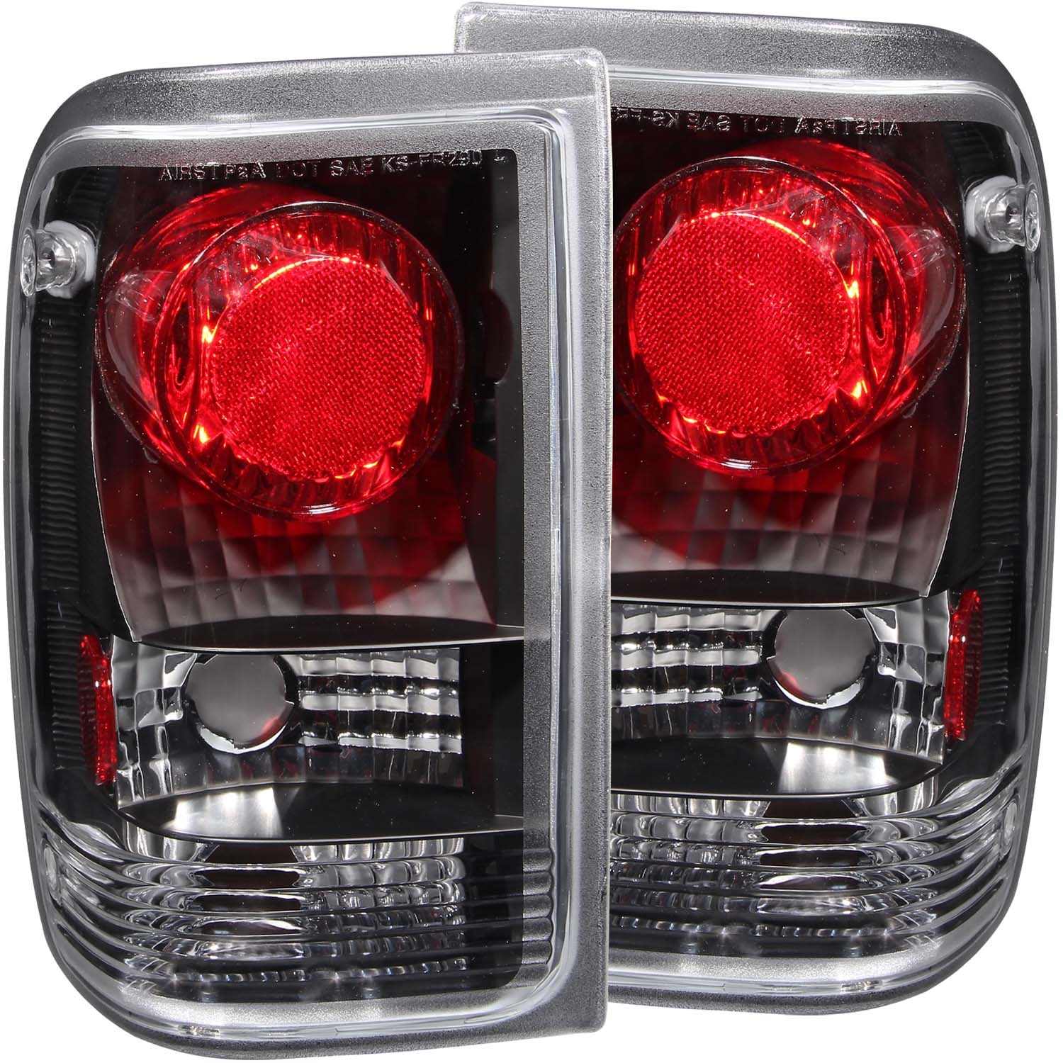 ANZO Chevrolet Express Chrome Taillight Assembly | Chevrolet Express (03-15) (211088)