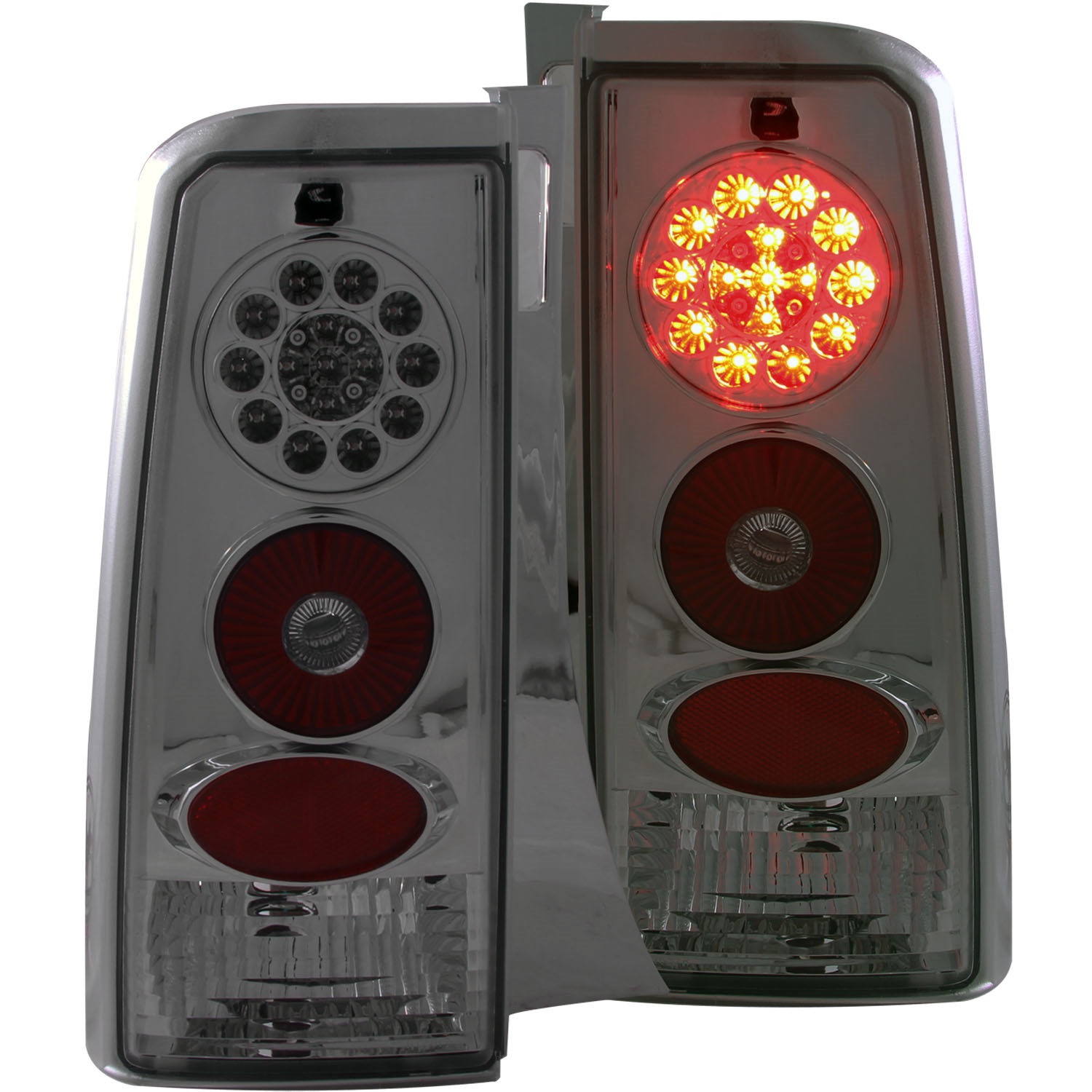 ANZO Smoke Tail Light Assembly | Jeep Liberty (02-07) (221195) main image 1